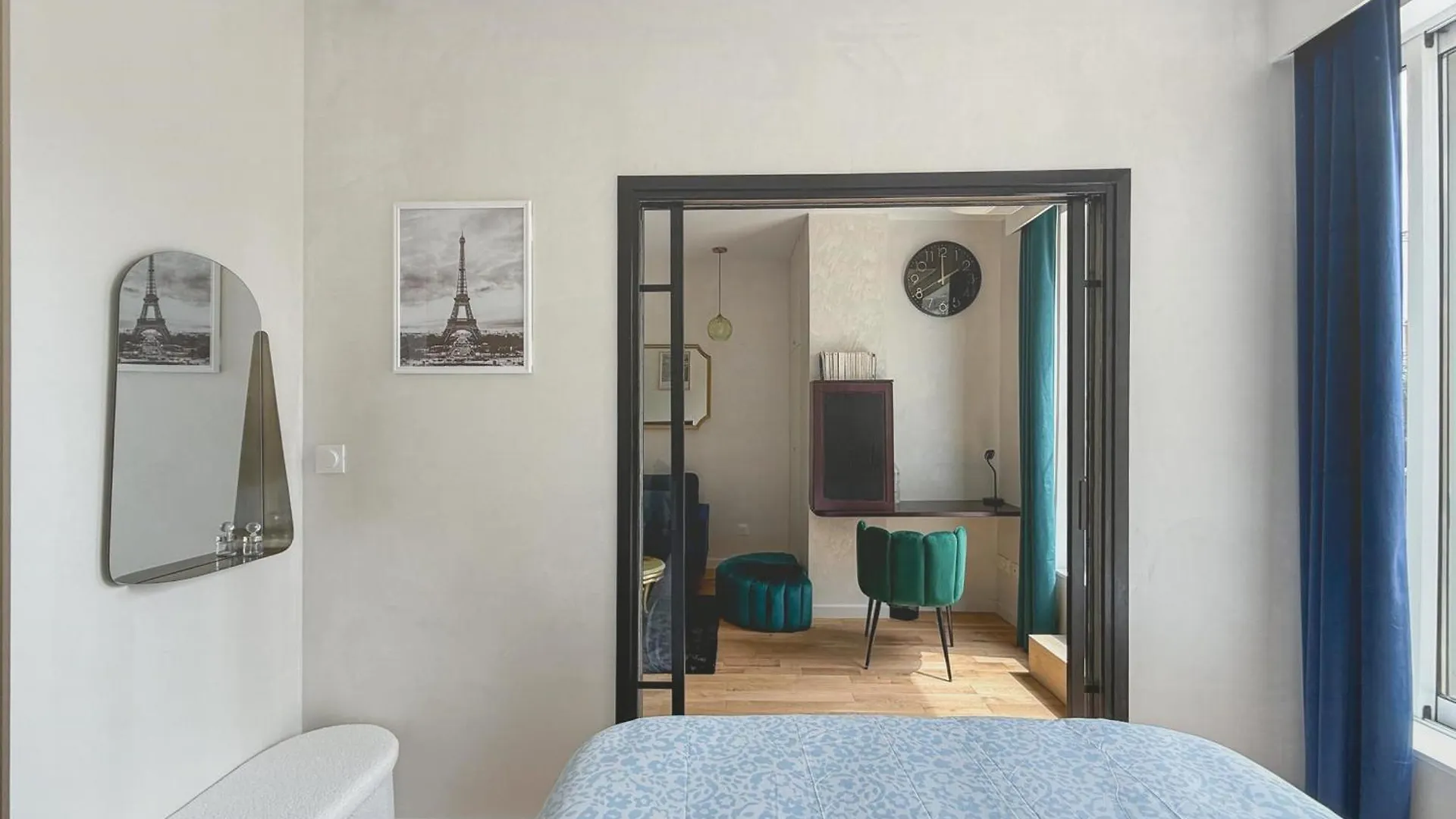 Bright Apartment With Garden Close To The Metro Παρίσι